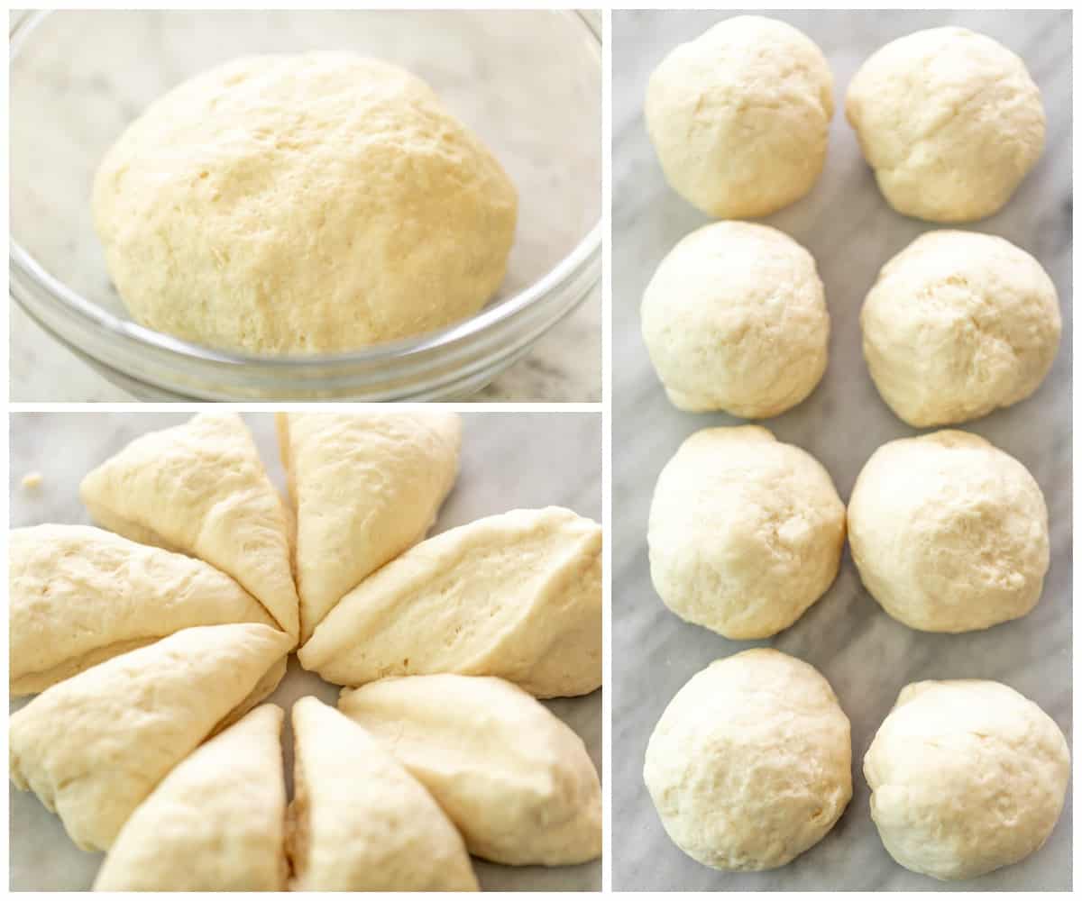 How to make Naan bread. Steps included in a collage. | craveitalll.com