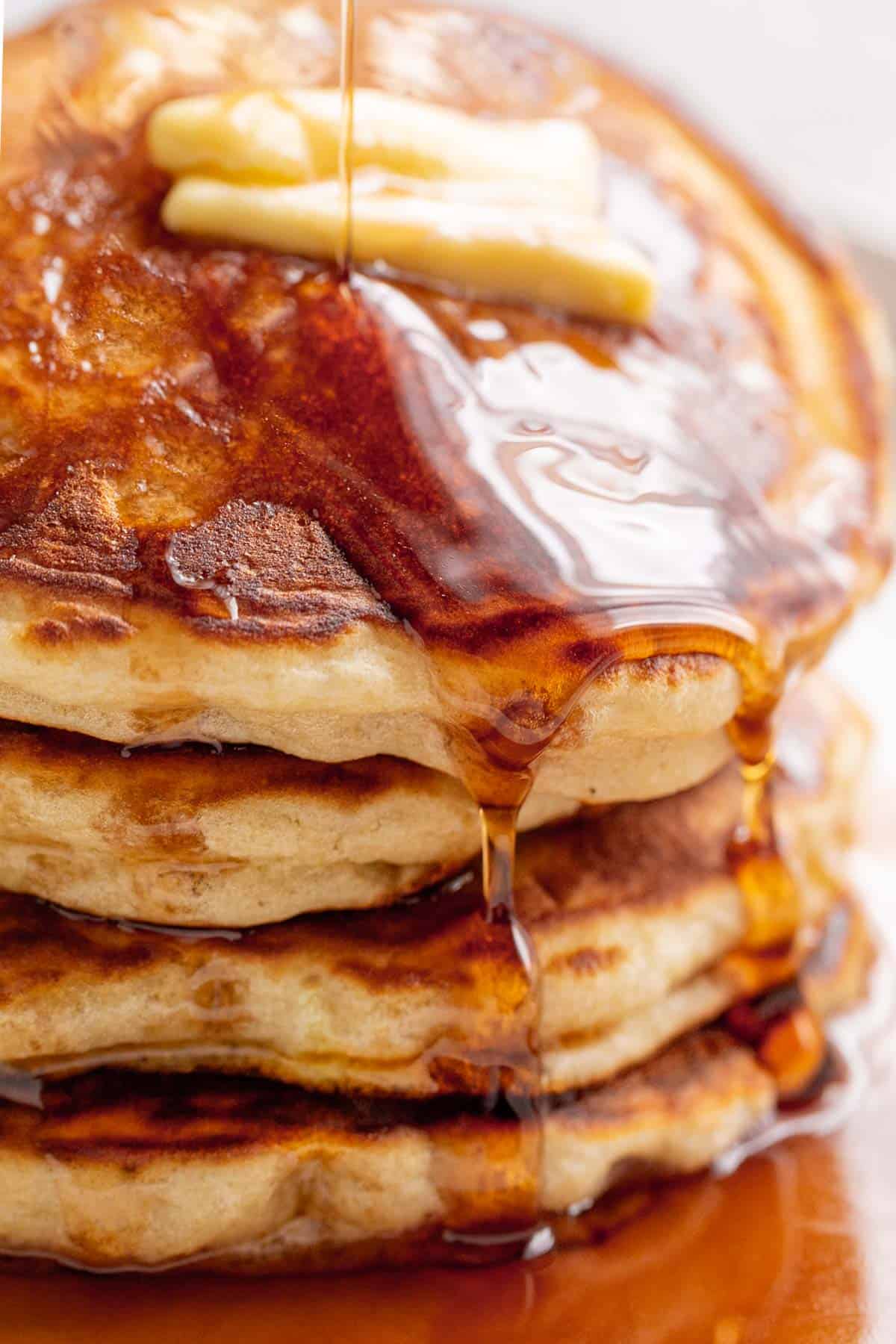 Easy Fluffy Pancakes - Crave It All